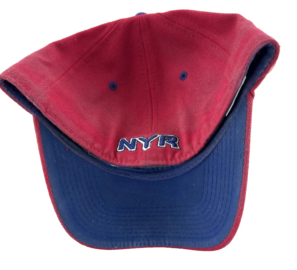 Sombrero de colección Zephyr New York Rangers ajustado 7 3/8 rojo NHL Foto 4 de 4
