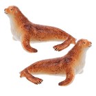 2 Pcs Simulation Sea Animal Figurine Marine Decor Artificial Lion Aquarium