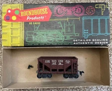 ROUNDHOUSE HO-SCALE SOO LINE TAPERED SIDE ORE CAR *BUILT* *READY TO RUN*
