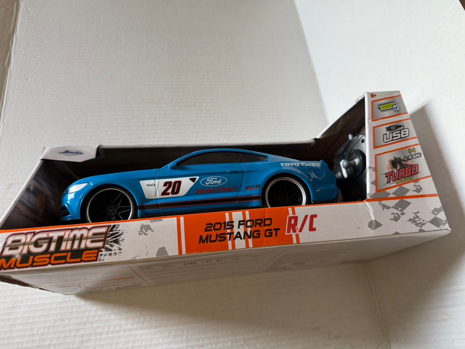 With Turbo Boost 1:18 Scale Nib