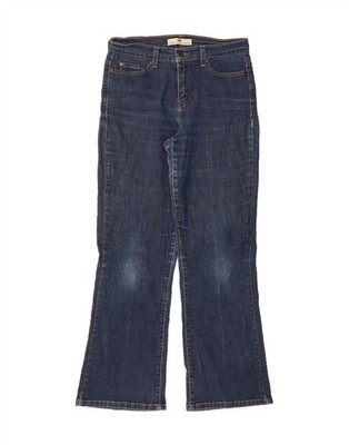Levi's 512 Bootcut-Damenjeans US 10 Large W32 L30 blau DK25