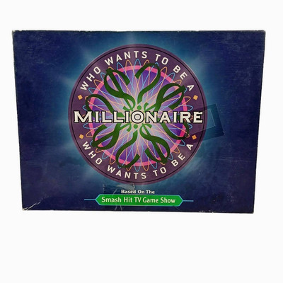 PRESSMAN Who Wants To Be A Millionaire Board Game 2000 COMPLETE SET