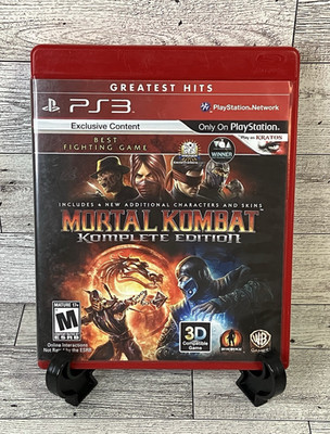 Mortal Kombat - Komplete Edition PS3 (PlayStation 3) - CIB Complete - MINT