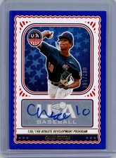Chase Cotton 2024 Panini USA Stars and Stripes Auto /100