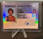 2025-26 Panini Donruss CHAZ LANIER License To Drive Auto /75 RC