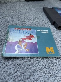 KARATE CHAMP - Nintendo NES (Authentic) Game, with Manual RARE wow!
