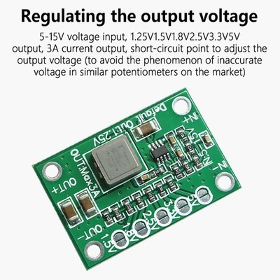 Pack of 4pcs CA-1235 Voltage Reduce Module 5V-16V to Adjustable Low Voltages