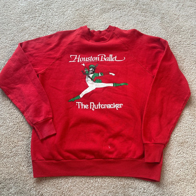 Vintage 80s Houston ballet The Nutcracker Ben Stevenson Sweatshirt S-5XL