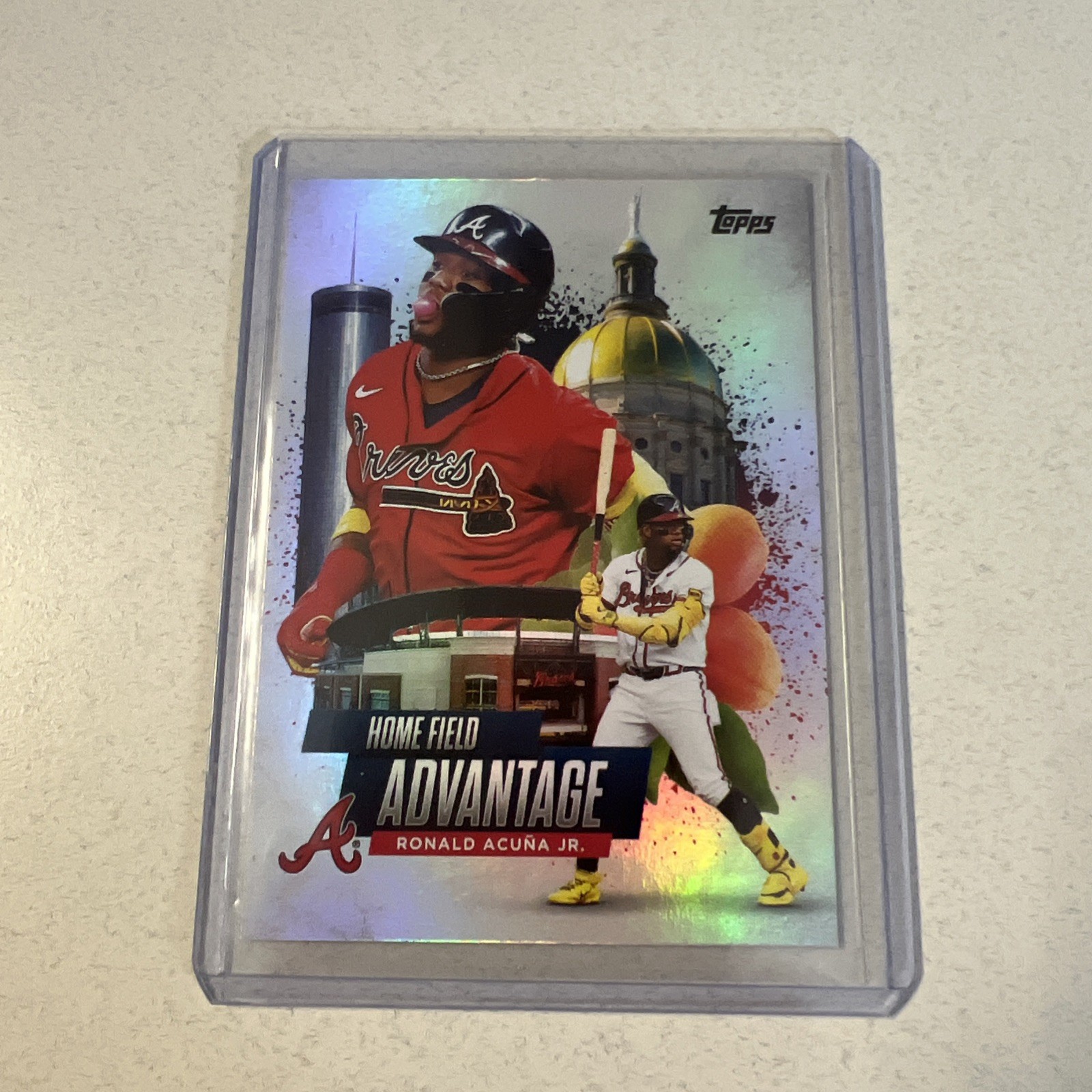 2025 Topps Series 1 Ronald Acuna Jr Home Field Advantage #HA-2