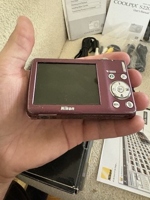 Nikon COOLPIX S220 10.0MP Digital Camera - Plum for sale online | eBay