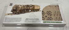 Ugears LOCOMOTIVE w/ Tender Mechanical Model ...