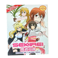 DVD Anime Sekirei (1-25 End) + 2 OVA [Uncut] Complete Tv Series English Dubbed