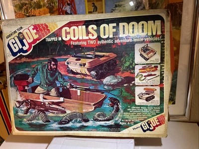 VINTAGE GI JOE 1975 EMPTY ORIGINAL BOX SEARS COILS OF DOOM