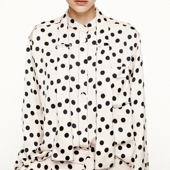 ZARA Polka Dot Blouses