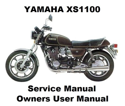 YAMAHA XS1100 Service Repair Owners Workshop User Manual PDF files XS ...
