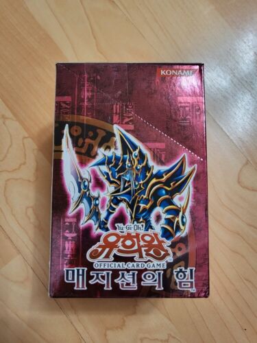 KONAMI Yu-Gi-Oh! Tarjeta Magician's Force Booster Box versión coreana - Imagen 2 de 5