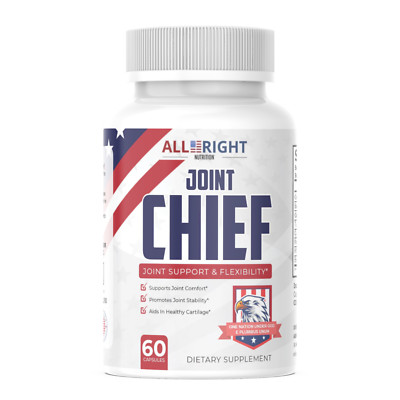 All Right Nutrition JOINT CHIEF Flex & Mobility Aid Dietary Supplement - 60 Cap