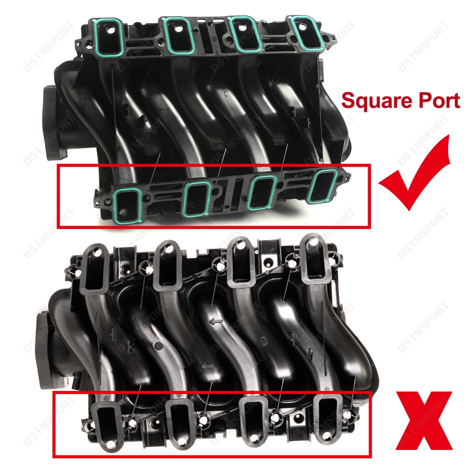 Colector de admisión de motor 12597600 para Chevrolet Silverado GMC Sierra V8 6,0 6,2 L Foto 2 de 4