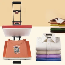 16"x20" Slide Out Auto Open Heat Press Machine Clamshell Slide Out Base T-Shirt