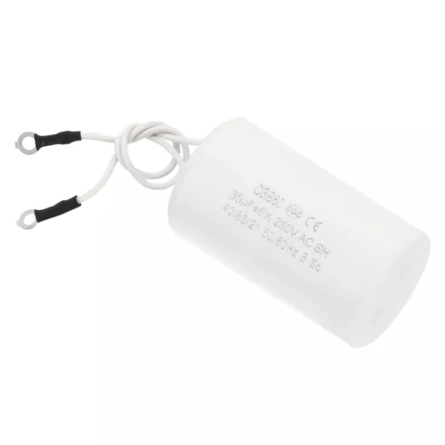 CBB60 35uF Running Capacitor AC250V 2 Wires 50/60Hz Cylinder 1.52x2.73inch