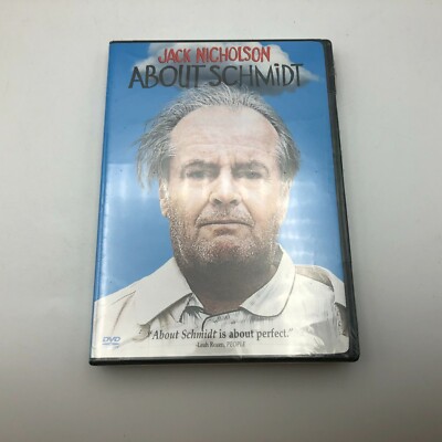 ABOUT SCHMIDT DVD Movie Factory Sealed Jack Nicholson New Unopened Drama Comedy