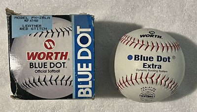Worth Blue Dot Softball Extra Dynamic Bonding System Softball ASA-47-95