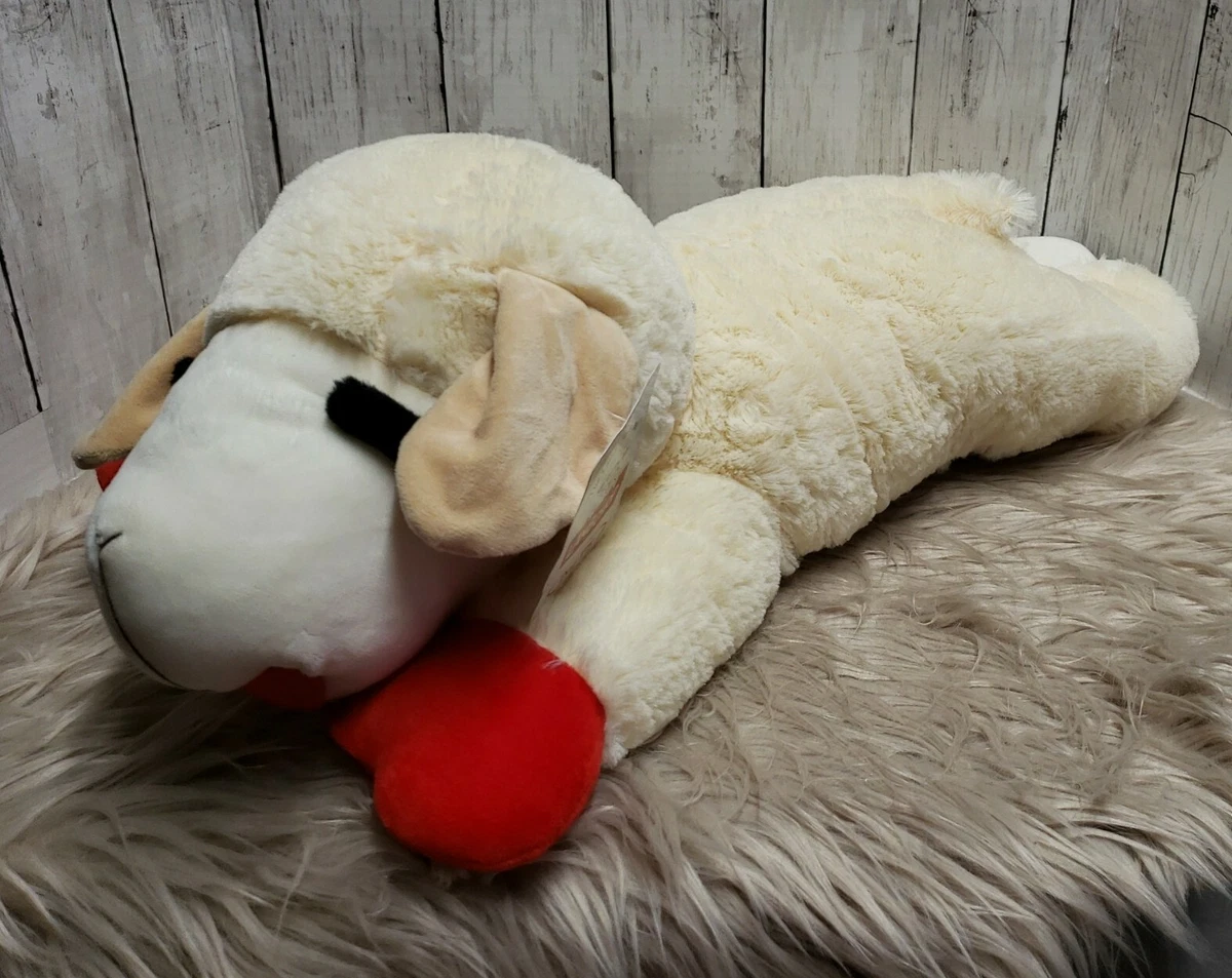 Multipet lamb chop plush dog cheap toy