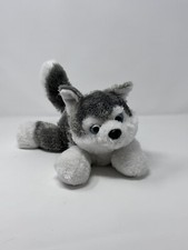 HUSKY 11" Plush Stuffed Animal Toy by Aurora