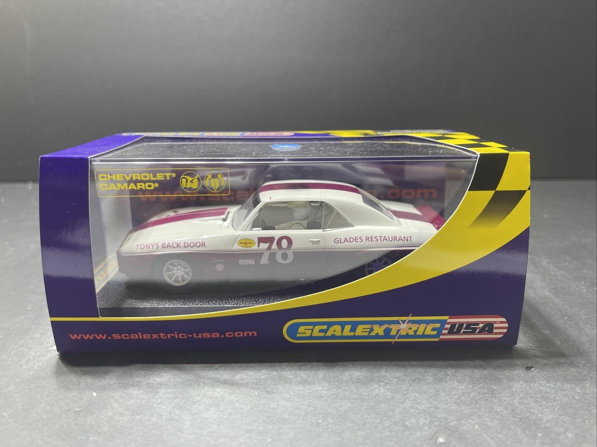 自動車 107 SCALEXTRIC CHEVROLET CAMARO #78 C2796 Scalextric 1969 Chevrolet Camaro Z-28, #78 1:32 Slot