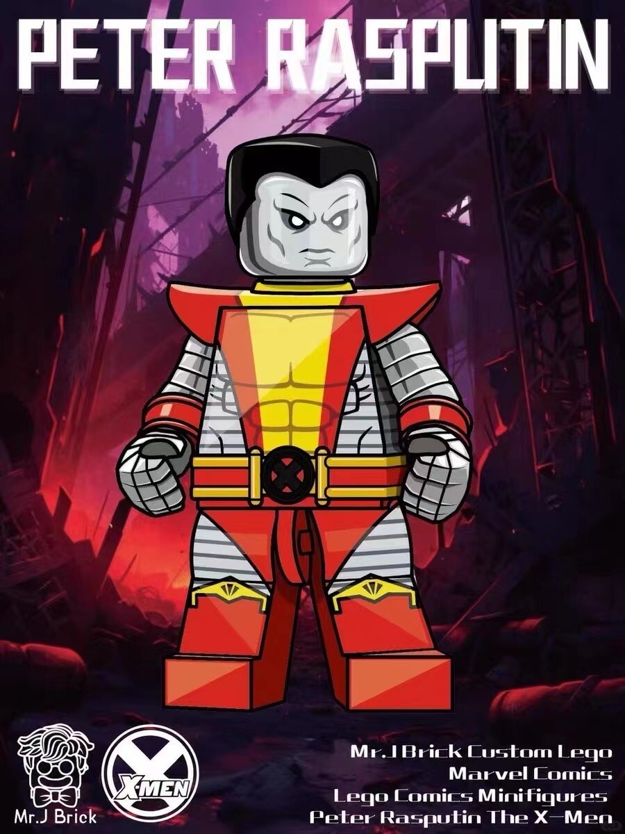 custom 3th party figure figurebirck mr j Colossus | eBay