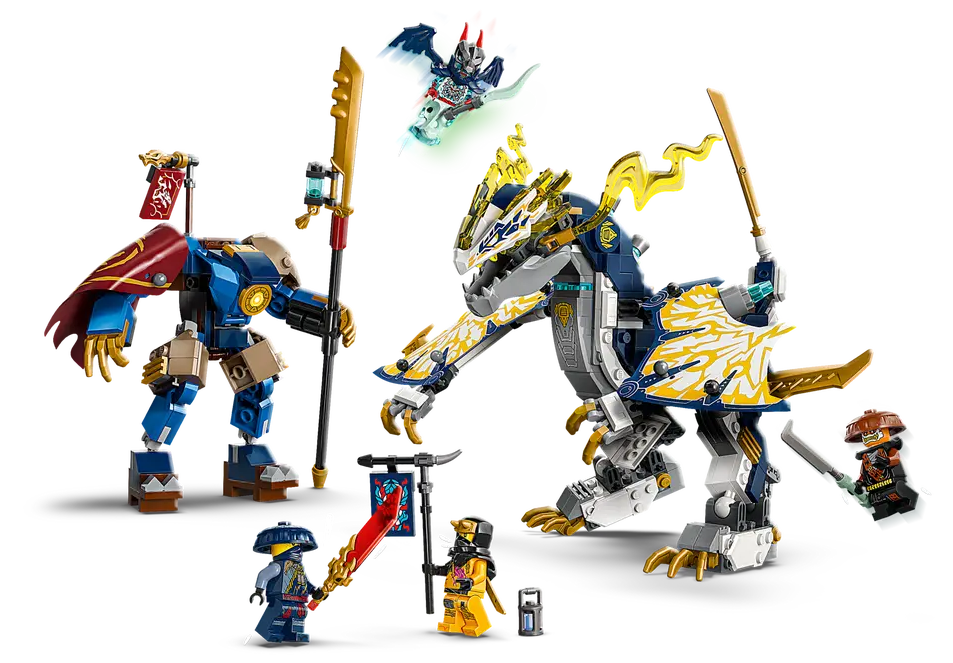 LEGO 71843 NINJAGO Rogue Dragon Rider Mech Suit 584 pcs Ages for 8