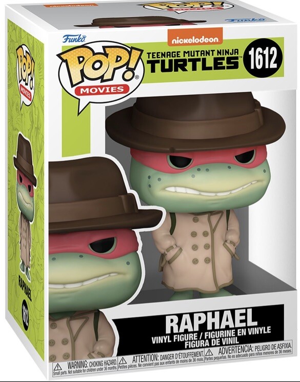 TMNT 1990 Raphael with Coat and Hat Funko Pop! #1612 *PREORDER* | eBay