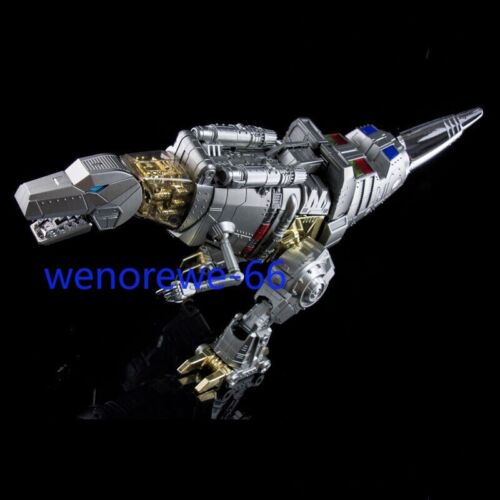 New 4th Party MP-08 MP08 Oversized King Grimlock Prime Stainless Steel Color Ver - Picture 7 of 21