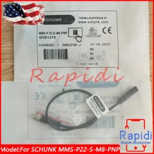 For Schunk MMS-P22-S-M8-PNP MMS-P 22-S-M8-PNP 0301370 Magnetic Switch Sensor US