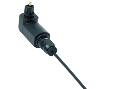 AAAMAZE - CAVO OTTICO ULTRA PREMIUM TOSLINK 2 METRI-Nero - Foto 5