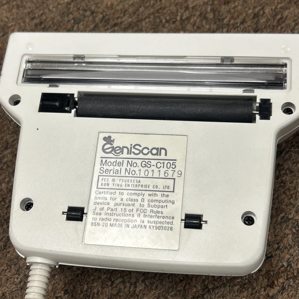 Geniscan GS-C105 portable Scanner With PS-2 Port  - Image 4 of 4