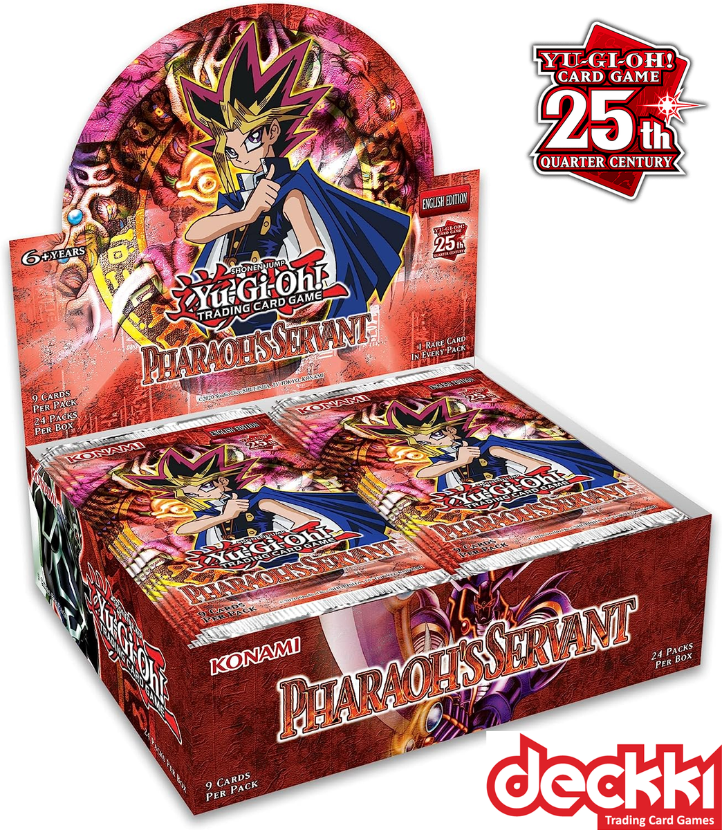 Pharaoh's Servant | Booster Box | 24 Packs PSV-EN | 25th Reprint