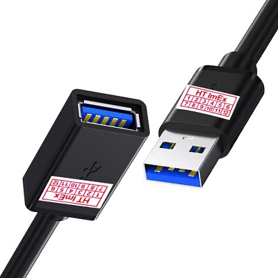 1m USB 2.0 Kabel A Stecker Auf A Stecker #q029 - Foto 8