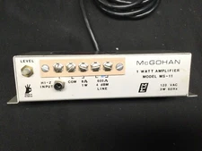 Vintage McGohan 1 Watt Amplifier Model MS-11