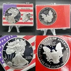 NICE 1999 ASE PROOF American Silver Eagle KVE Investments, LLC $1 Dollar