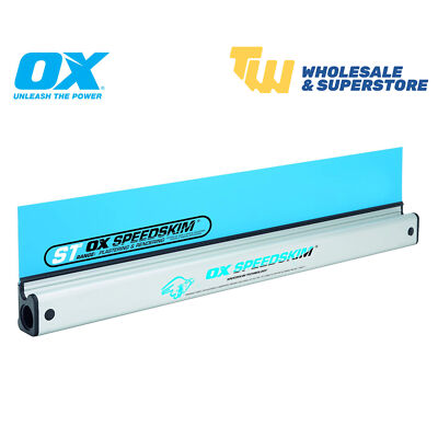 OX Speedskim ST 900mm halbflexibler Putzlineal Finishing Spachtel P530990