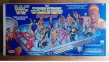 wwf ljn hasbro wrestling superstars hulk hogan table top shoot-out hockey game