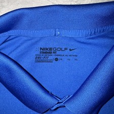 University of Florida Gators Nike Dry-Fit Blue Polo Size XL Logo