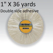 No Shine Lace Support Tape 1.0 X 36 yard Full head Bond By Walker Tape