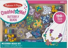 Melissa  Doug Created by Me Brad Bouquet Wooden Bead Kit