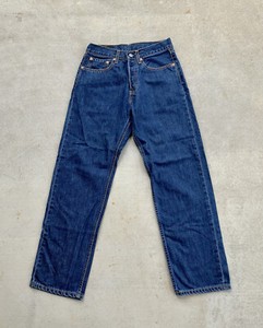 Levis Blue 590 04 Jeans Size 29x30 Made Across The Pond Rare Button Fly |  eBay