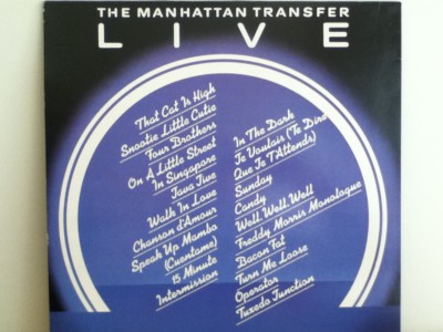 THE MANHATTAN TRANSFER LP LIVE | eBay