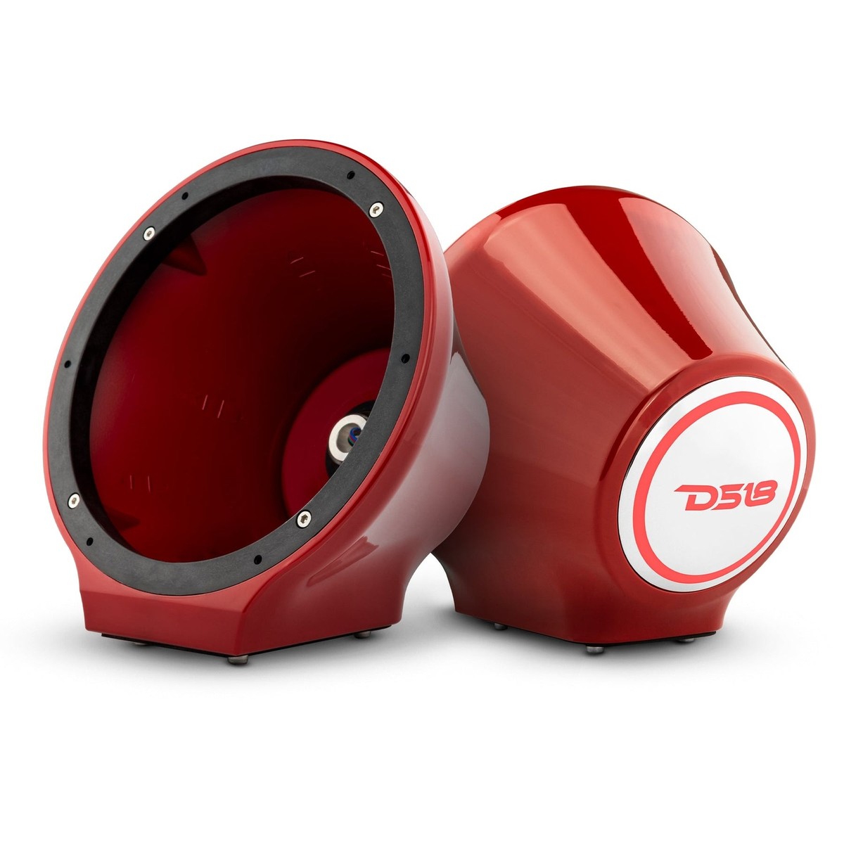 DS18 NXL-JS8/RD Flat POD Universal Speaker Enclosure Marine Boat