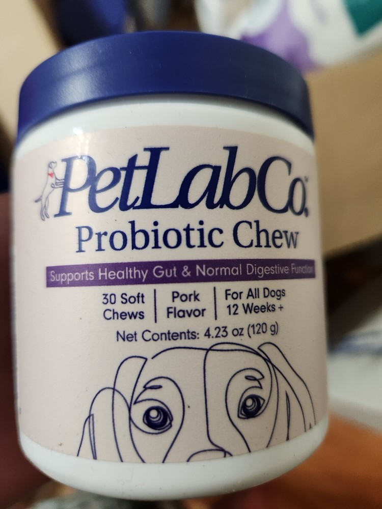 PetLabCO Probiotic CHEW FOR ALL Dog Chews  - 30 CHEWS