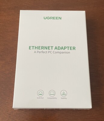 UGREEN USB 3.0 to Gigabit Ethernet Adapter New in Box Model 50922 NA